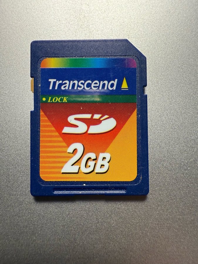 Transcend SD-kort 2GB