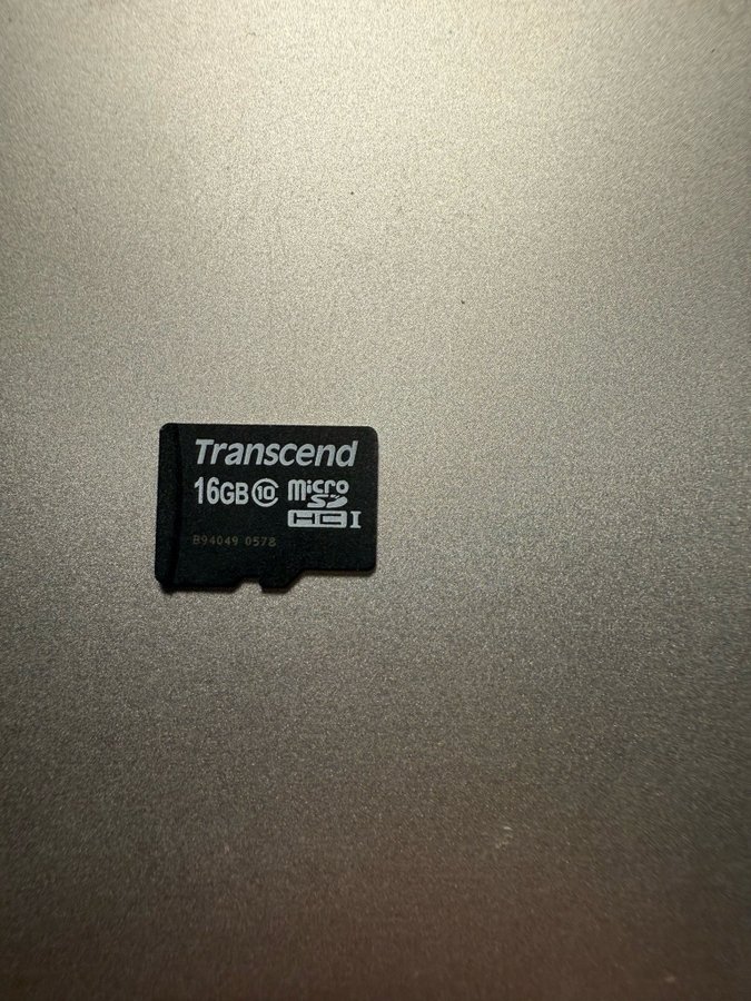 Transcend 16GB Micro SD-kort