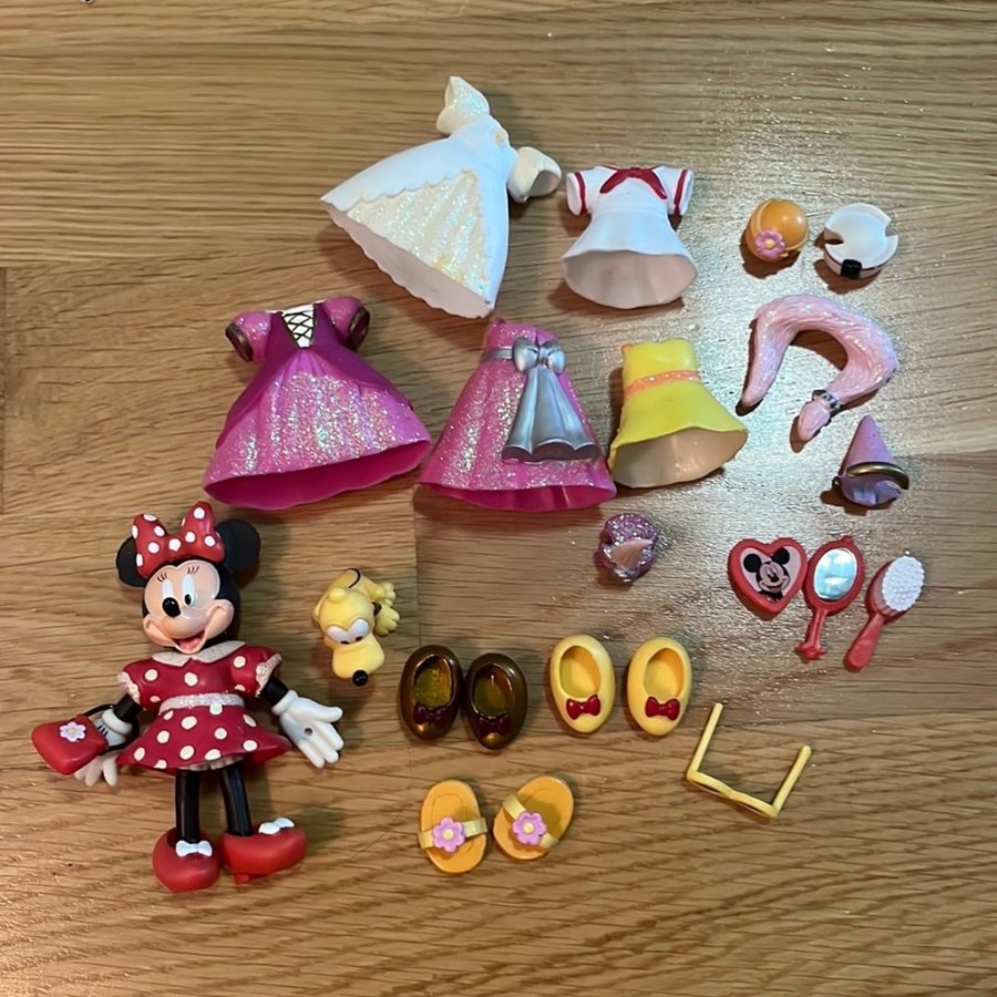 Disney Minnie Mouse fashion set mimmi polly pocket klä av klä på