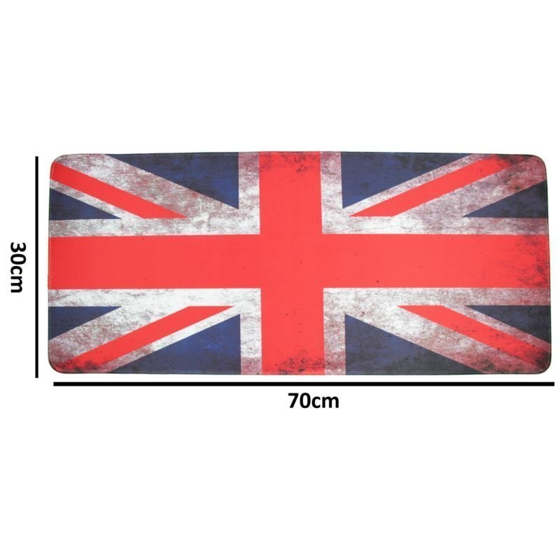 Gaming muismat UK Vlag 70x30