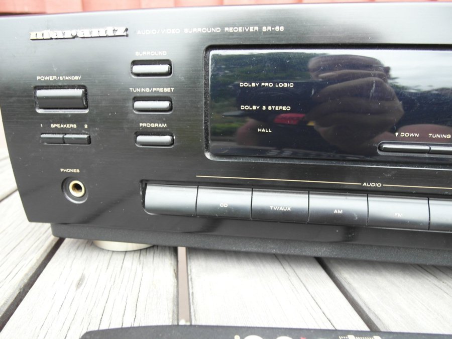 Marantz Audio/Video surround receiver SR-66; Vintage : 1996 model;+ fjärkontroll