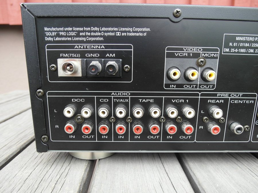 Marantz Audio/Video surround receiver SR-66; Vintage : 1996 model;+ fjärkontroll