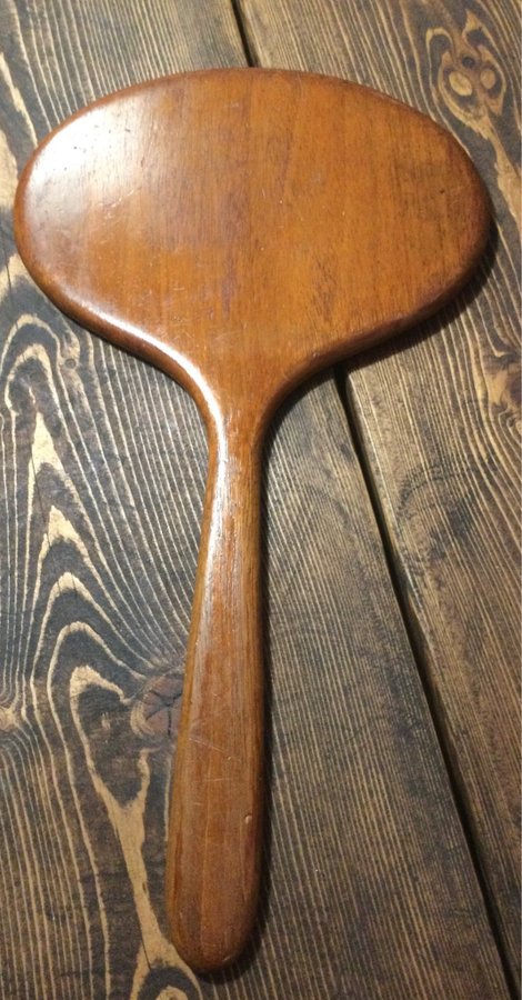 Vintage handspegel Teak