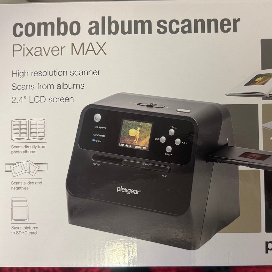 Combo Album Scanner Pixaver MAX