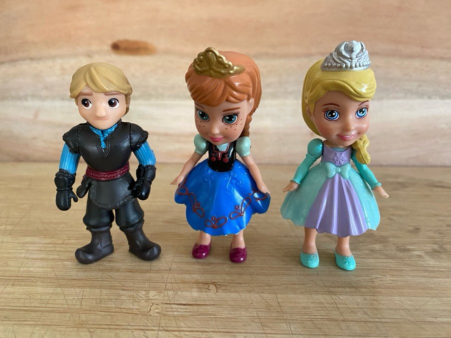 Frostfigurer - Elsa Anna och Kristoffer