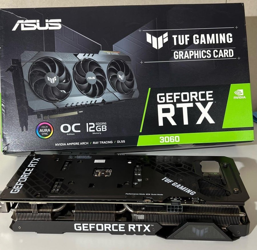 ASUS TUF Gaming GeForce RTX™ 3060 OC Edition 12GB