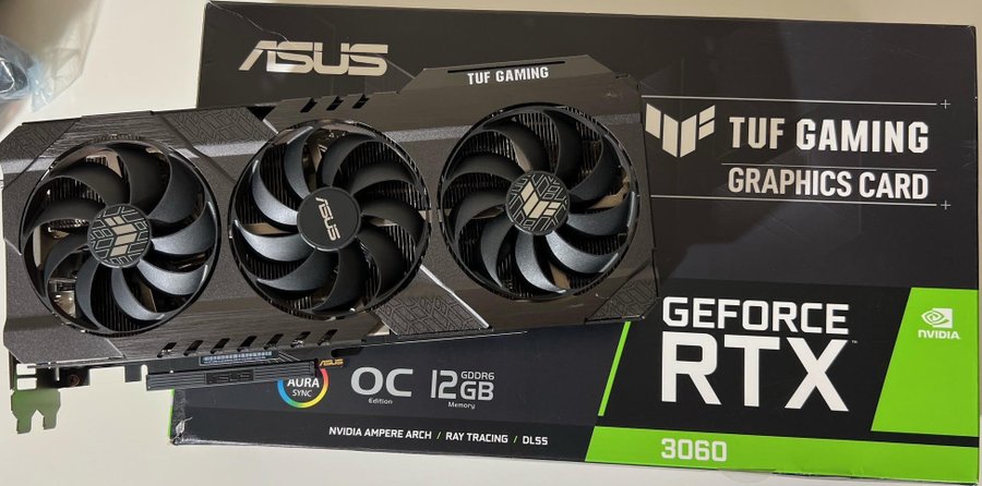 ASUS TUF Gaming GeForce RTX™ 3060 OC Edition 12GB