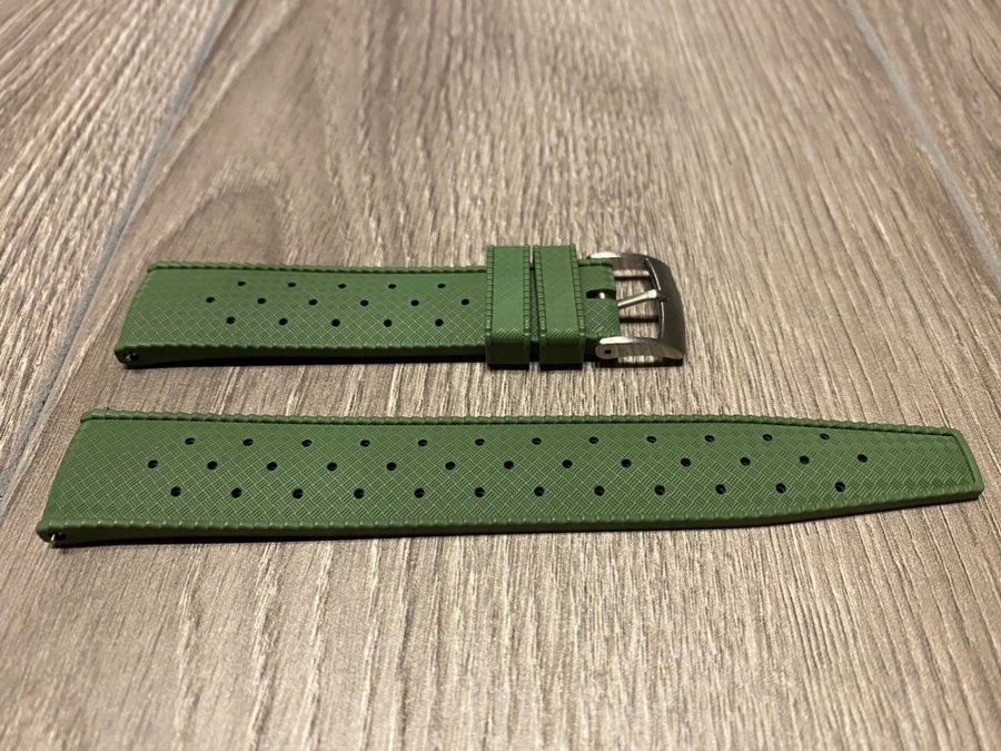 Klockband FKM Gummi 20mm