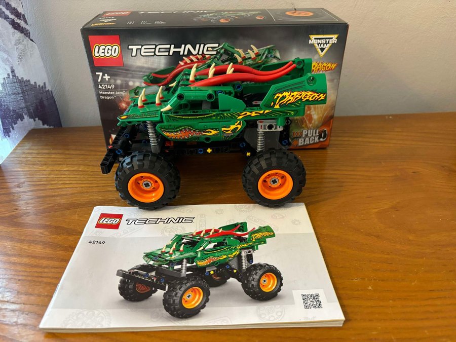 LEGO Technic Monster Jam Dragon 42149