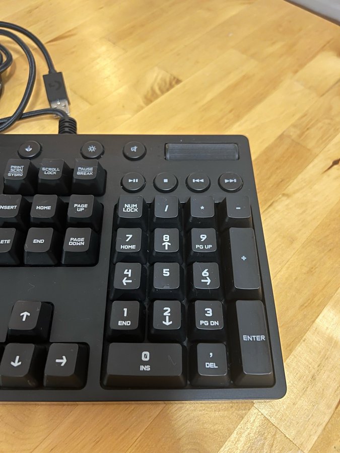 Logitech G810 Orion Spectrum Mekaniskt Speltangentbord