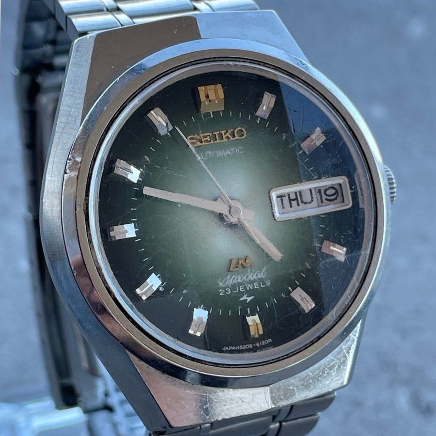 SEIKO Lord Matic Special, 23 jewels, från december 1972, Originallänk