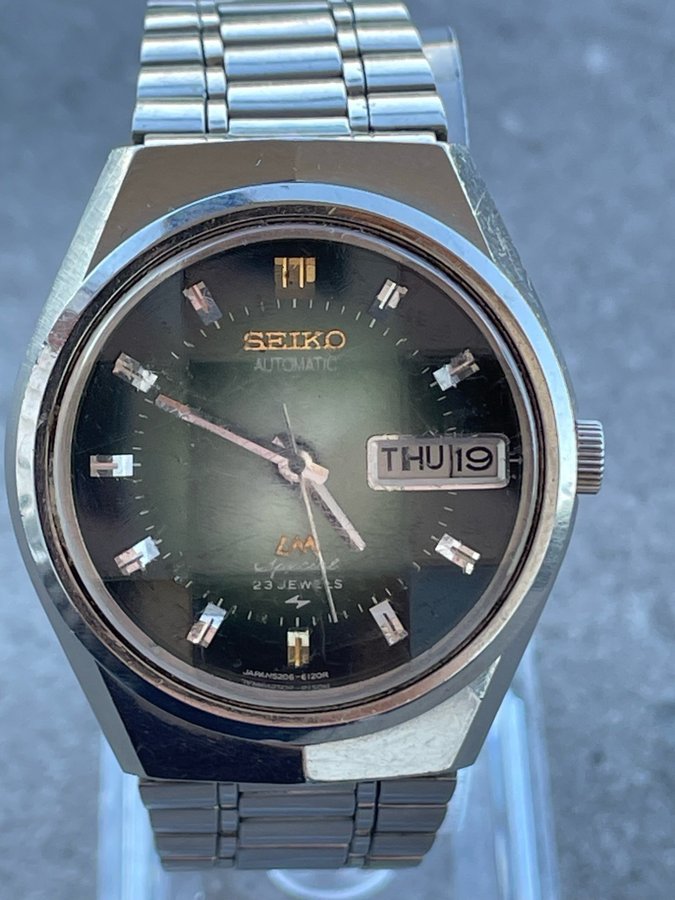 SEIKO Lord Matic Special, 23 jewels, från december 1972, Originallänk