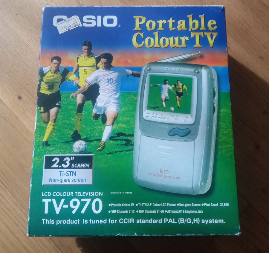 Casio TV-970 LCD Färg-TV