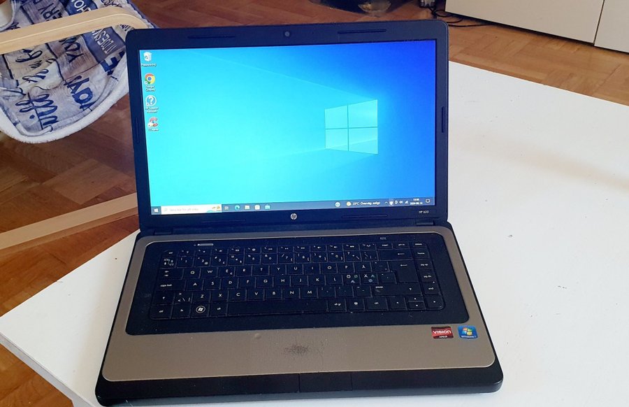 Bra laptop HP 635 16gb ram ssd win 10 pro