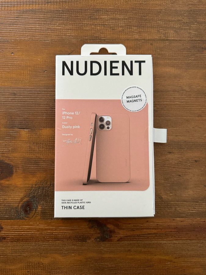 Nytt! Nudient Thin Case Dusty Pink till iPhone 12/12 Pro