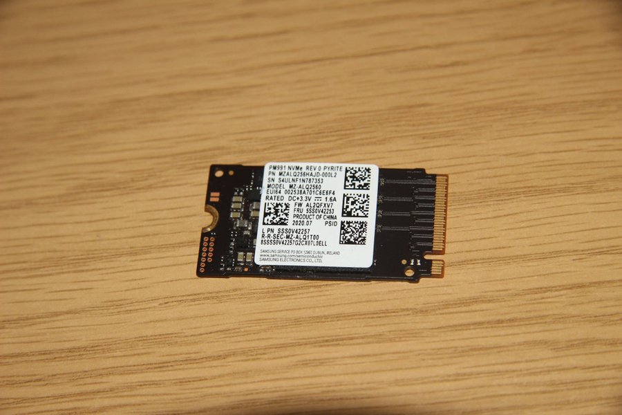 SSD hårddisk SAMSUNG MZ-ALQ2560 256GB M.2 - hard drive