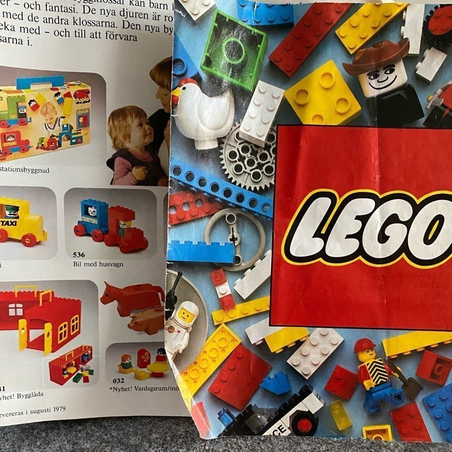 SAMLARE Katalog från 1979 LEGO DUPLO