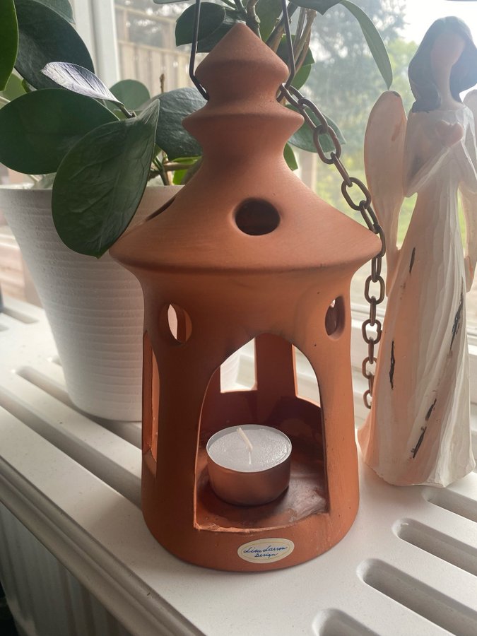 LISA LARSON DESIGN - Ljuslykta - terracotta