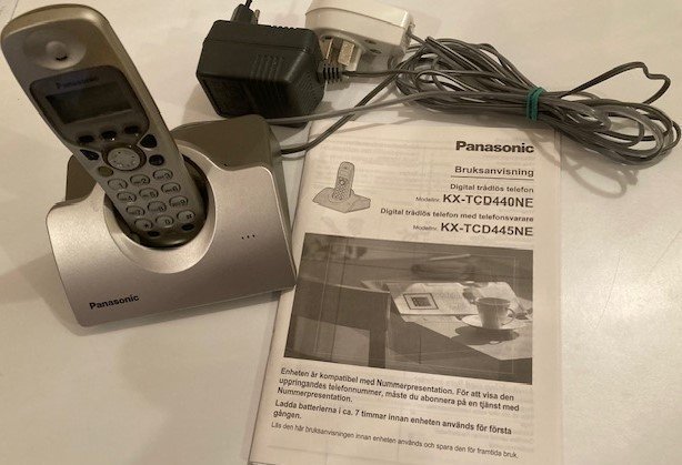 Panasonic KX-TCD440NE Trådlös Telefon