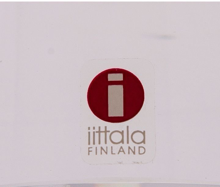 Iittala Ljustake Festivo Glas Signerad Timo Sarpaneva 1960 1966