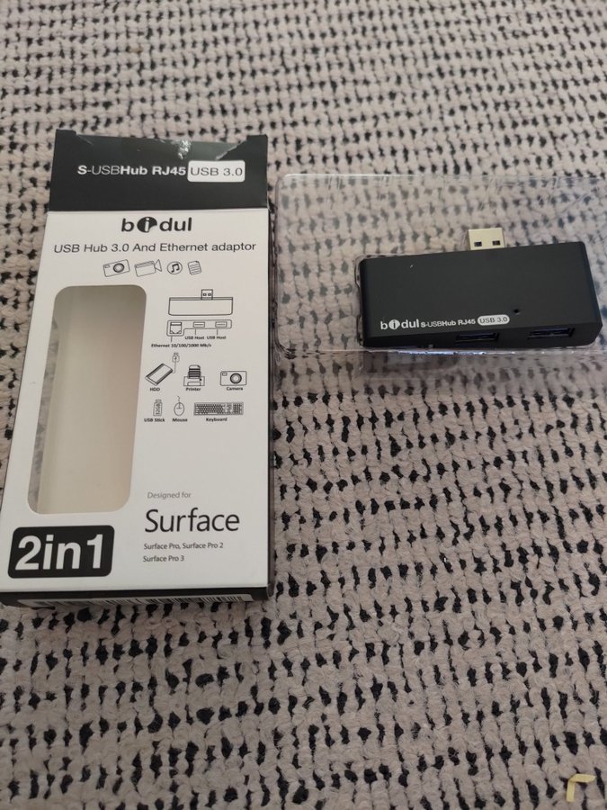 S-USBHub RJ45 USB 3.0 Surface