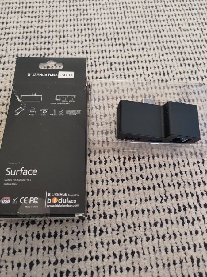 S-USBHub RJ45 USB 3.0 Surface