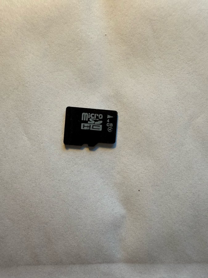 Sandisk Micro SD-kort 4GB