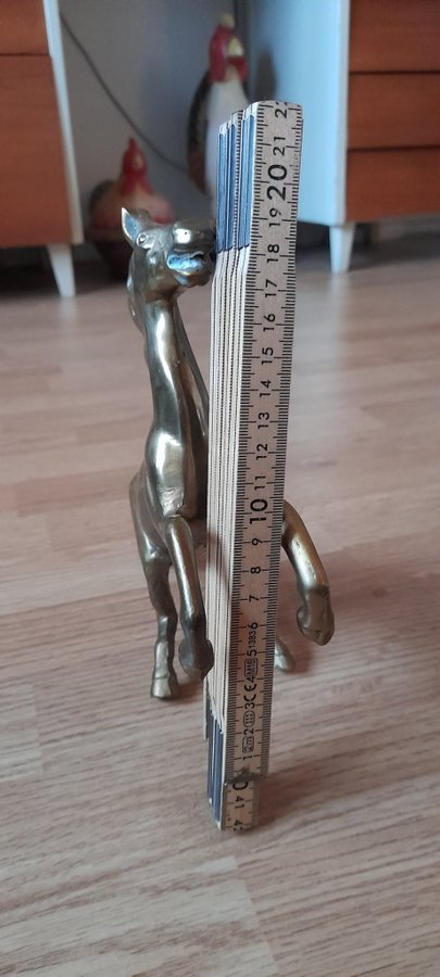 Bronshäst Figur vikt 1.2 kg