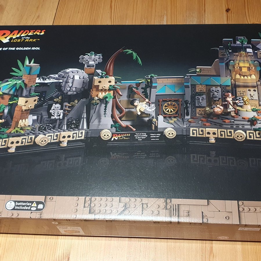 LEGO 77015 Temple of the Golden Idol - ENDAST BOX