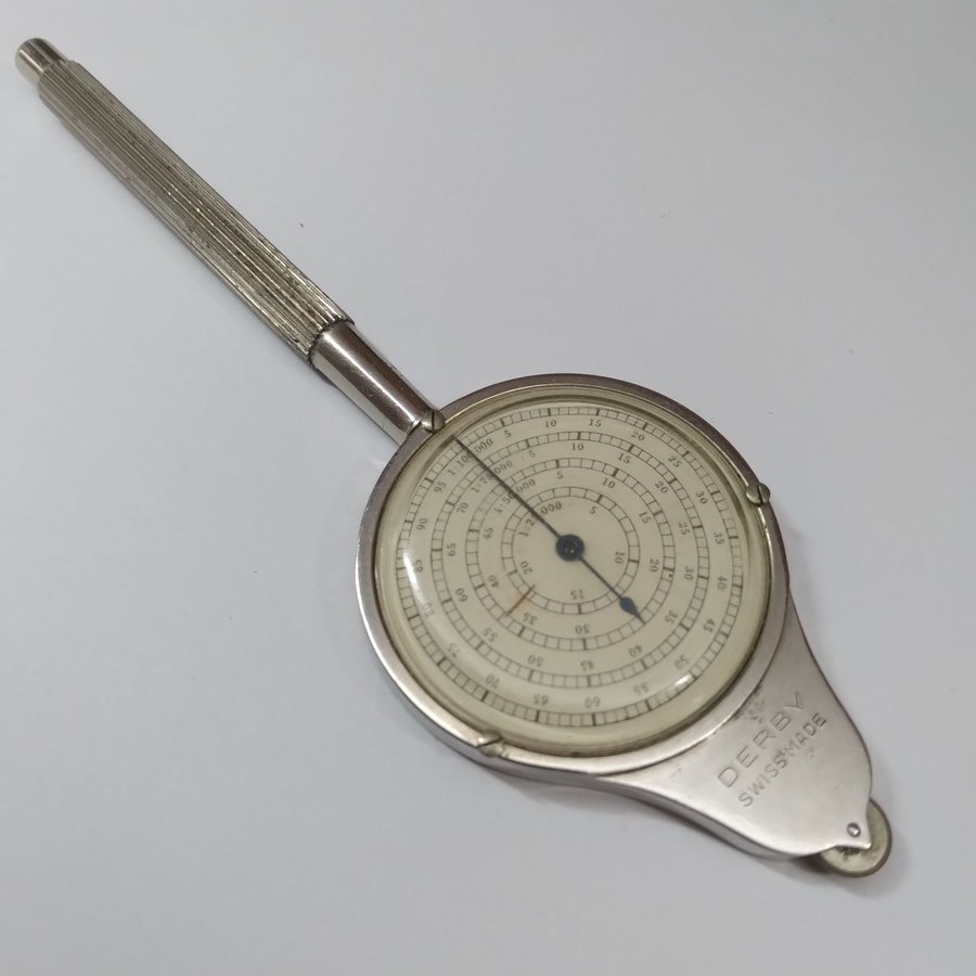 Vintage Derby Swiss Made Mätverktyg Curvimeter