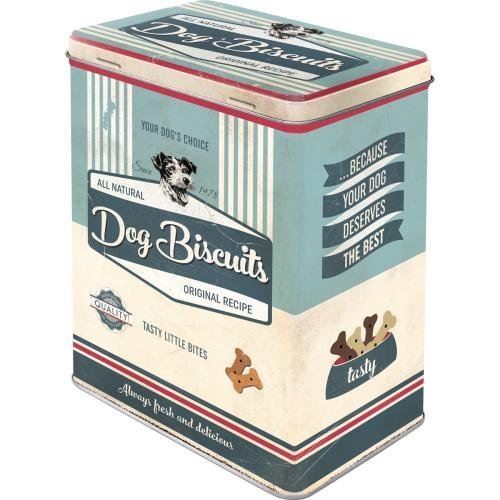 Dog Biscuids Hundfoder - Plåtburk