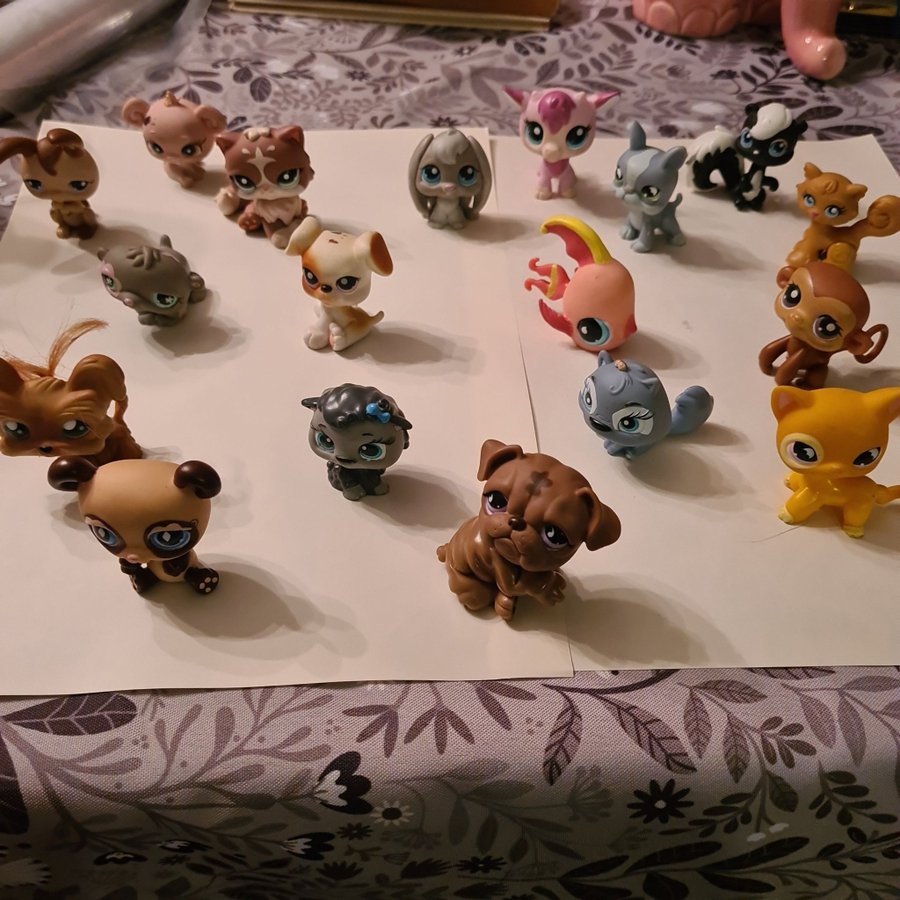 Littlest Pet Shop figurer 20 st.