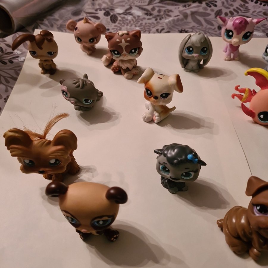 Littlest Pet Shop figurer 20 st.