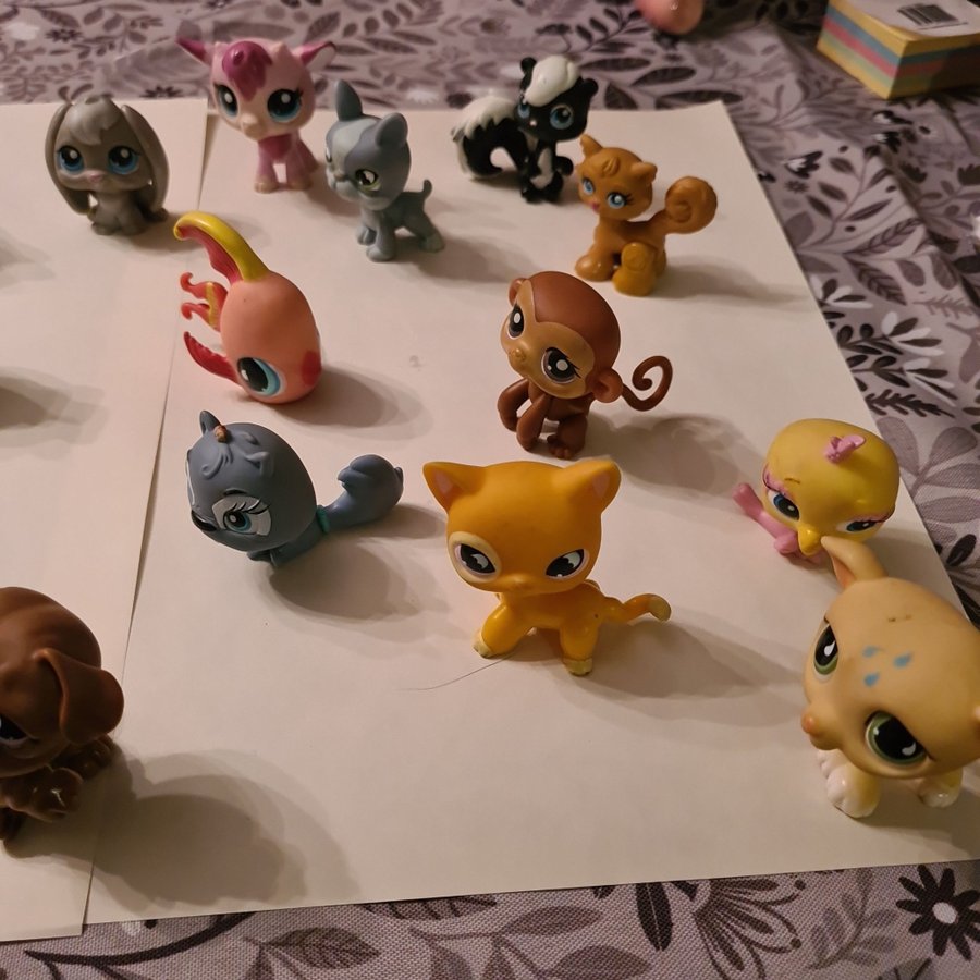 Littlest Pet Shop figurer 20 st.