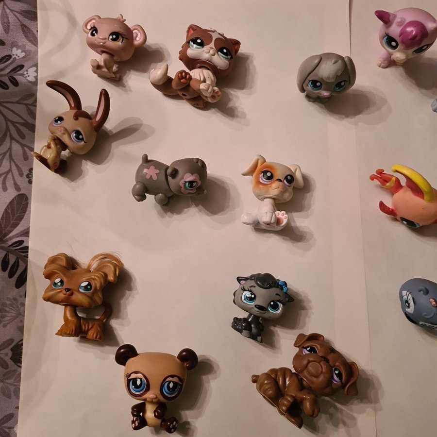 Littlest Pet Shop figurer 20 st.