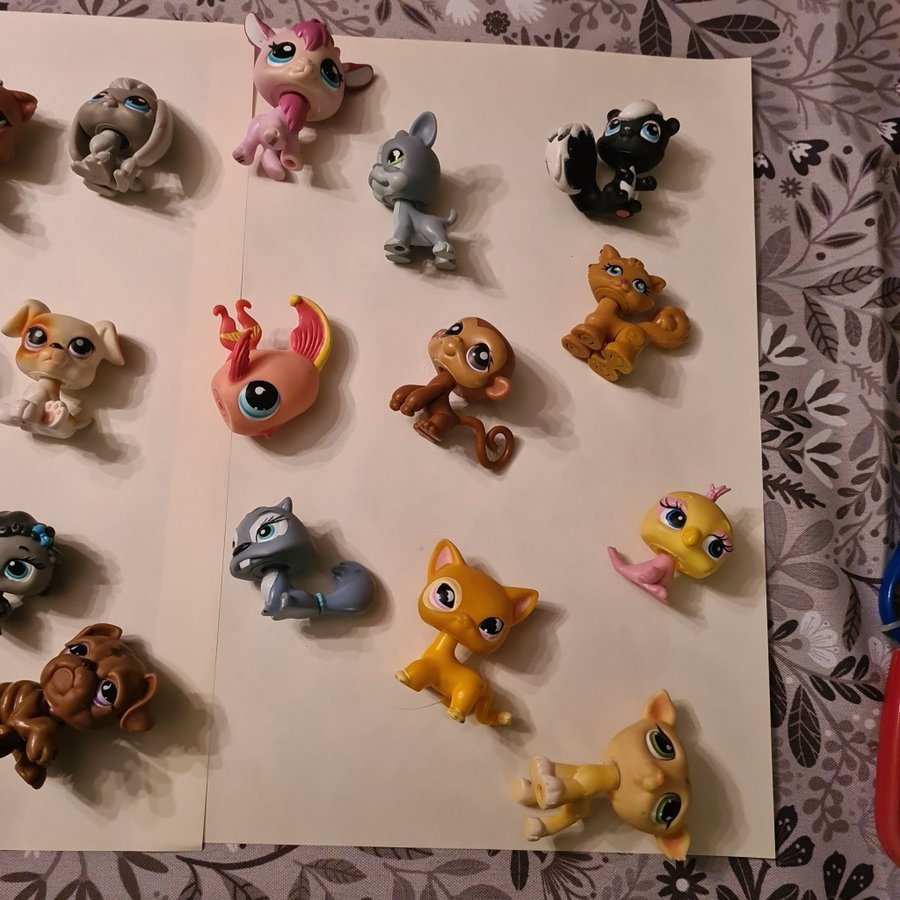 Littlest Pet Shop figurer 20 st.