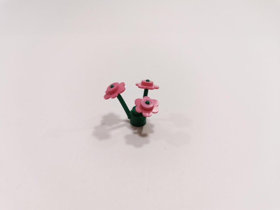 Lego - växt - blomma - rosa