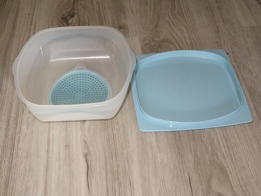 Tupperware CheeSmart kvadrat 20x 20 cm ostarna håller längre mycket fint skick