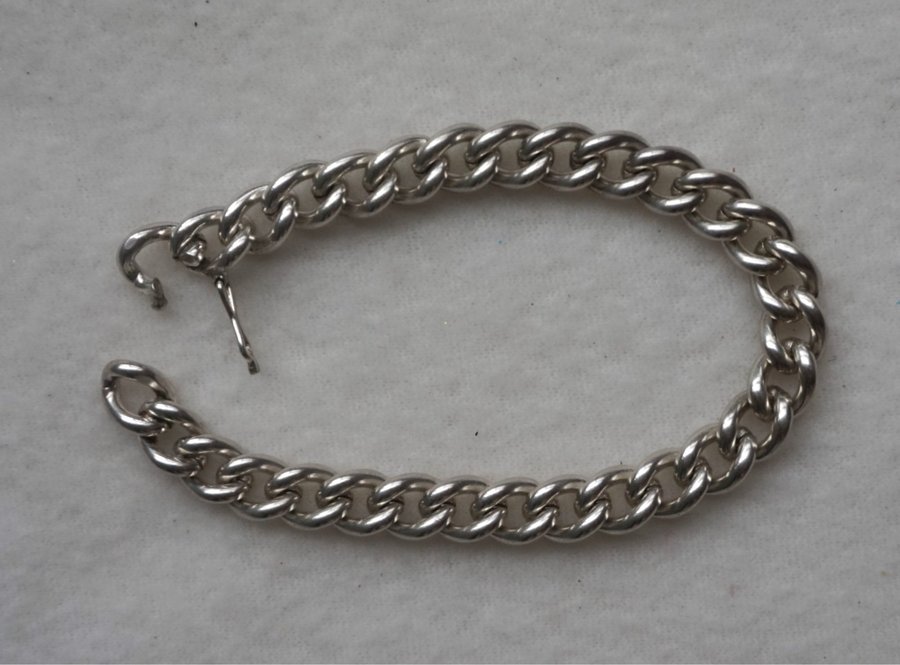 silverarmband, armlänk, pansarlänk