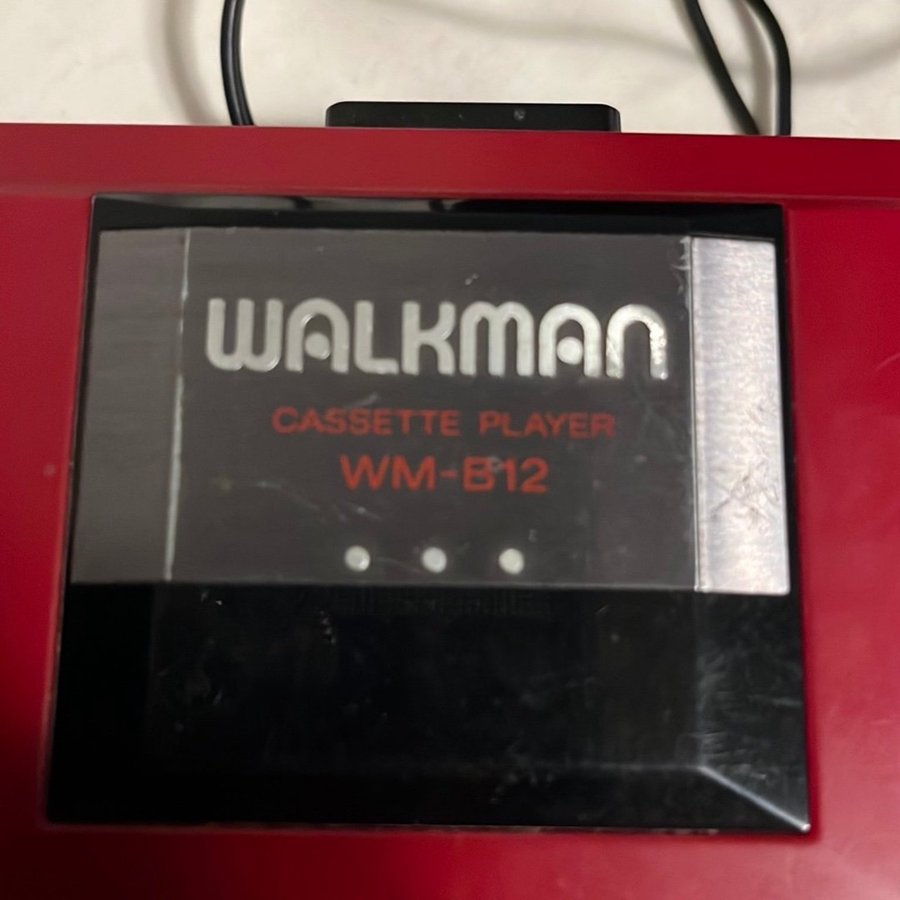 Sony Walkman WM-B12 Kassettbandspelare