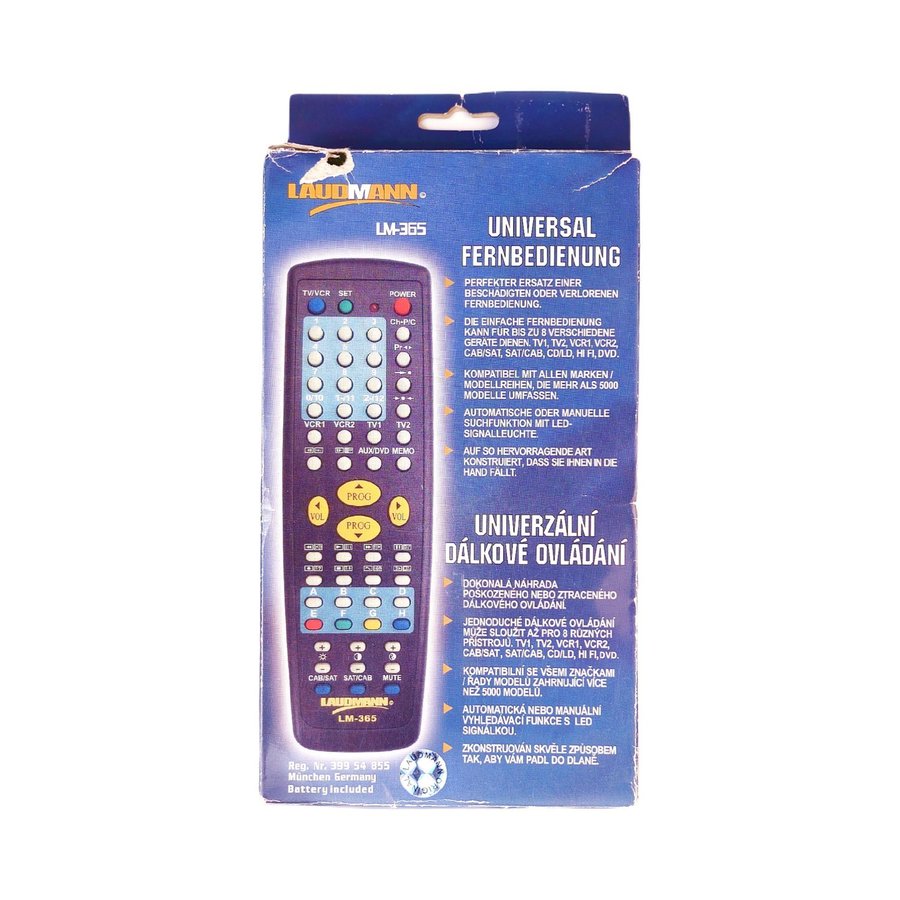 Laudmann LM-365 - REMOTE CONTROL