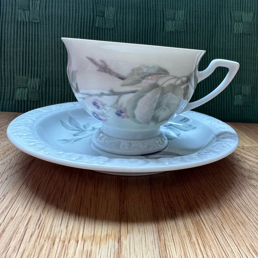 MARIA BJÖRNBÄR ROSENTHAL KAFFEKOPP m ASSIETT 4st RETRO VINTAGE