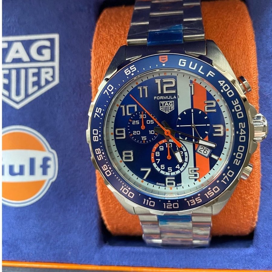 TAG Heuer Formula 1 Gulf Special Edition