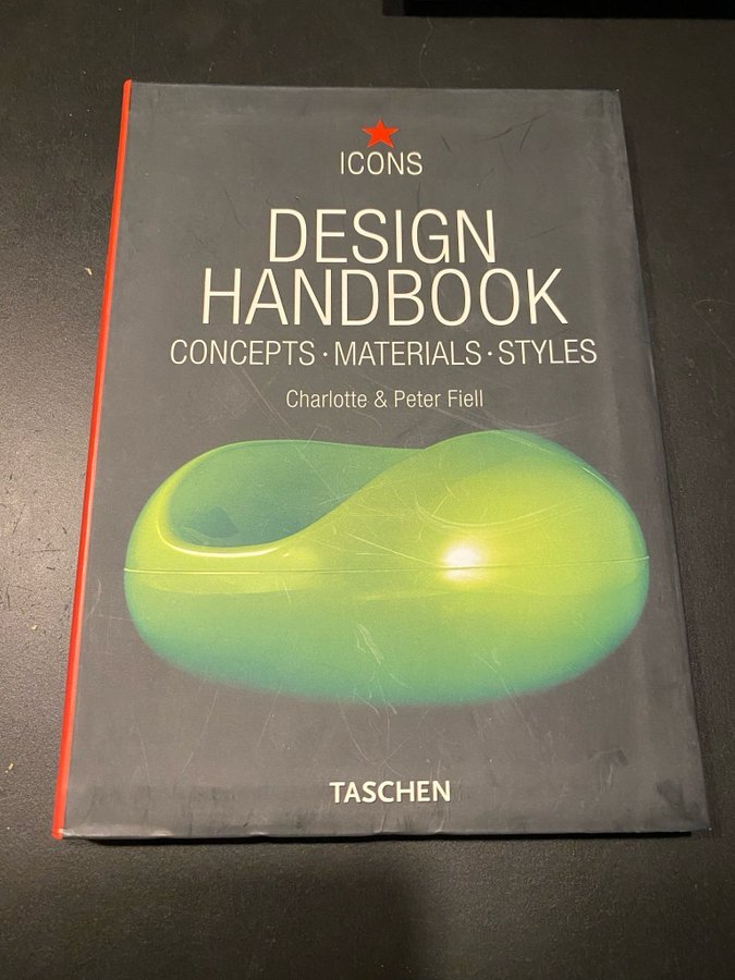 BOK OM DESIGN BOG OM DESIGN ICONS DESIGN HANDBOOK TASCHEN BAUHAUS