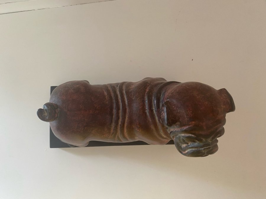 Bulldog figur från Miljögården Design