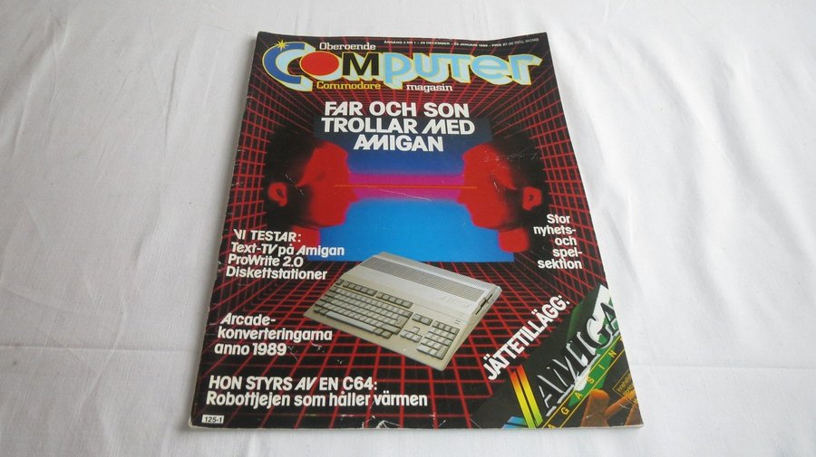 TIDNING / Oberoende COMPUTER NR 1 - 1989 - Commodore magasin