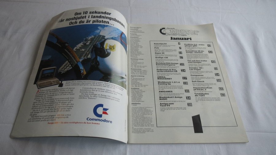 TIDNING / Oberoende COMPUTER NR 1 - 1989 - Commodore magasin