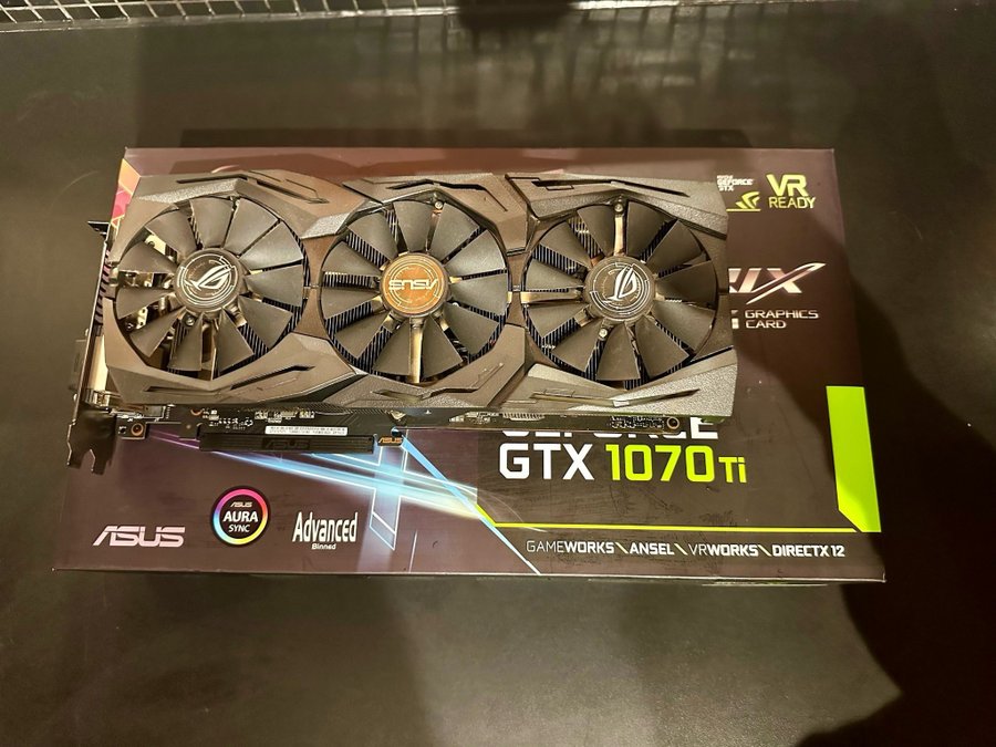 ASUS ROG STRIX GTX 1070TI 8G GAMING