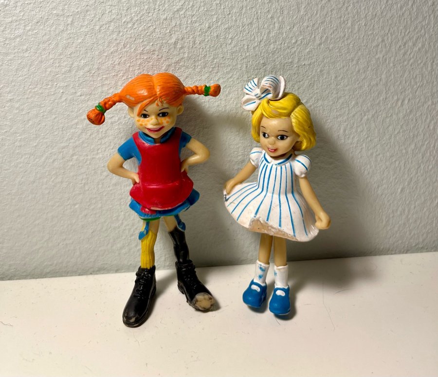 Pippi Långstrump och Annika Figur Set