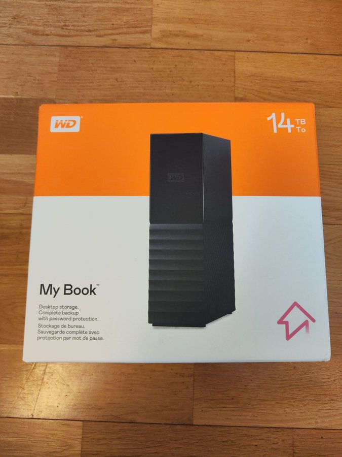 WD My Book 14TB extern hårddisk